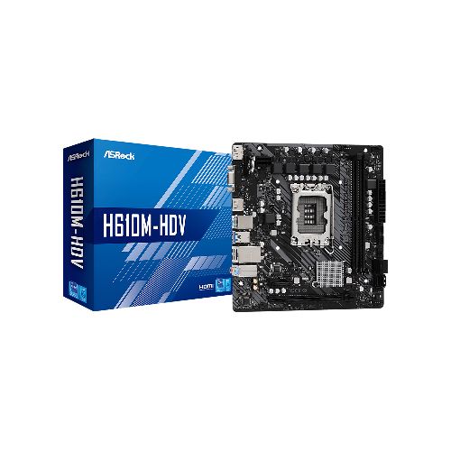 Tarjeta Madre Asrock H610M-HDV Socket LGA1700  