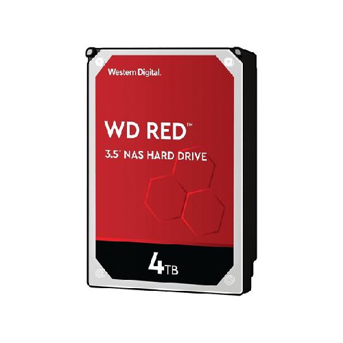 Disco Duro Interno Western Digital Wd Red Wd40efax 4tb Rojo  