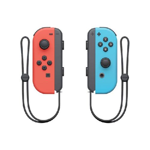 Set De Joystick Inalámbrico Nintendo Switch Joy-con (l)/(r) Rojo Neón Y Azul Neón  