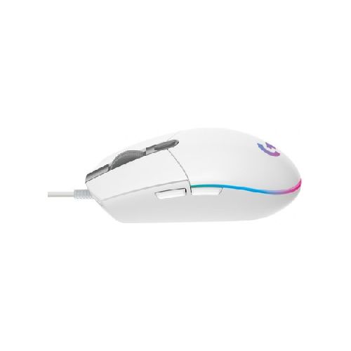 Mouse Gamer Rgb Lightsync Para Juegos 8000 Dpi 6 Botones  