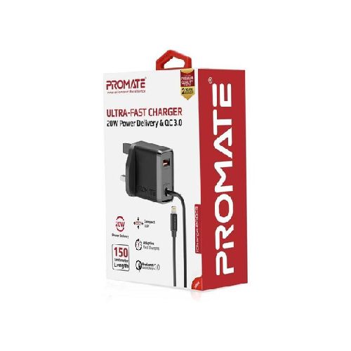 Cargador Pared 20w Usb promate Alta Velocidad Diginet  