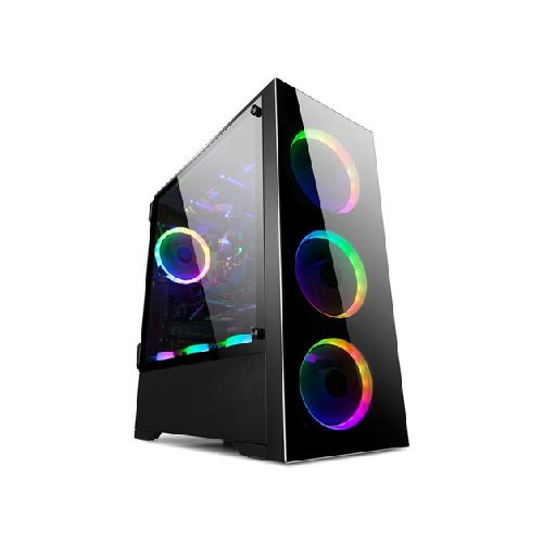 Gabinete Gamer Pc Atx Tapa De Vidrio Diginet  