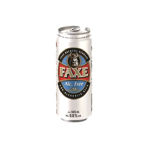 CERVEZA FAXE ALCOHOL FREE 0.0 LATA 500 ML