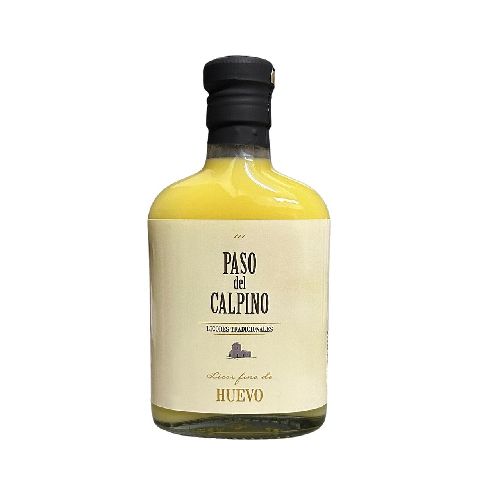 LICOR PASO DEL CALPINO HUEVO PETACA 200 ML