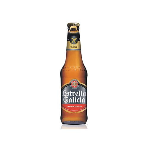 CERVEZA ESTRELLA GALICIA SIN GLUTEN 330 ML