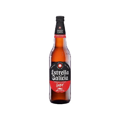 CERVEZA ESTRELLA GALICIA 600 ML BOTELLA