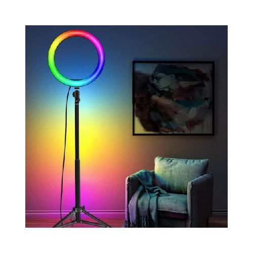 Aro Led RGB 40CM Con Soporte Triple 