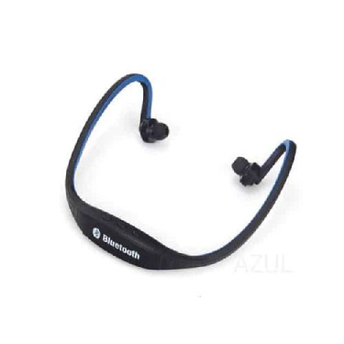 Auricular Bluetooth Radio Fm Sd Azul 