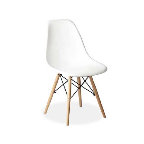 Silla De Comedor Eames Tipo Escandinava Comoda 