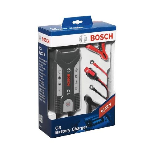 CARGADOR DE BATERIAS BOSCH C3 6V/12V 220V 3,8AMP