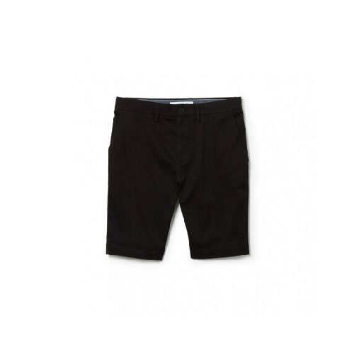 BERMUDA LACOSTE SLIM FIT - Black