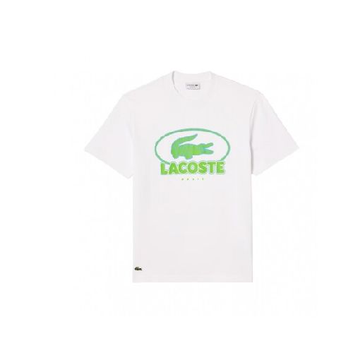 Camiseta Lacoste Estampada - Black