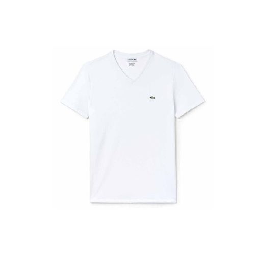 REMERA LACOSTE BASICA - White