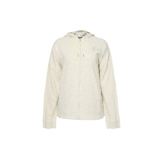 CAMPERA NIKE SPORTSWEAR FZ HOODIE FT EARTH DAY - Light bone