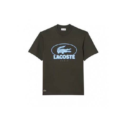 REMERA ESTAMPADA LACOSTE - BROWN