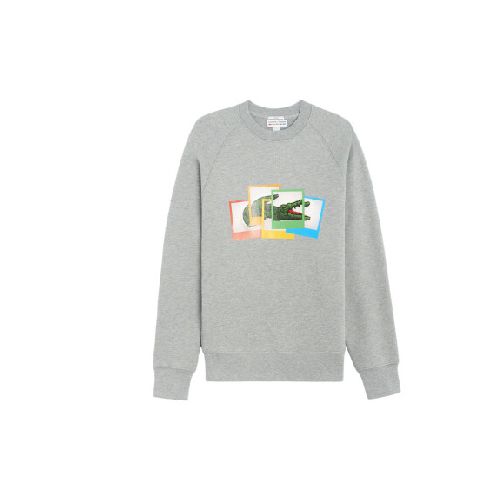 BUZO LACOSTE X POLAROID - Grey