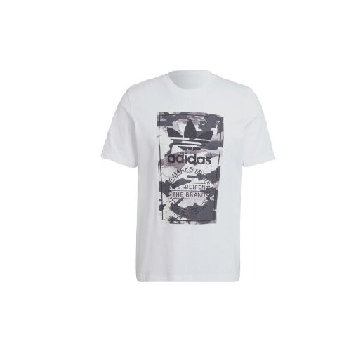 REMERA adidas ESTAMPADA CAMO - White