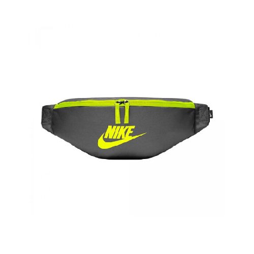 RIÑONERA NIKE HERITAGE WAISTPACK - Grey/Yellow