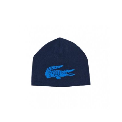 Gorro unisex Lacoste reversible - Blue