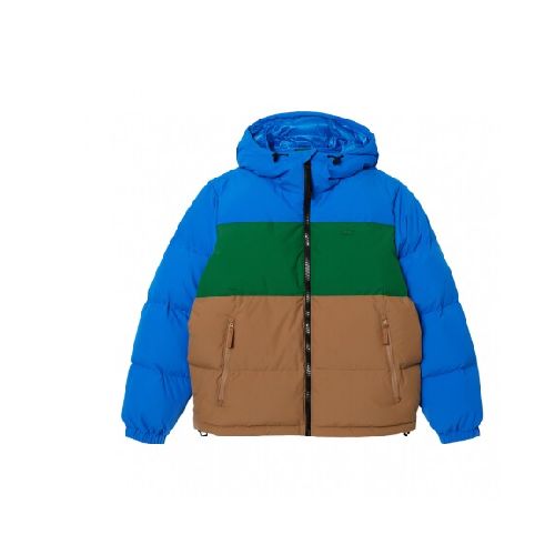 CAMPERA ACOLCHONADA LACOSTE - BLUE/GREEN