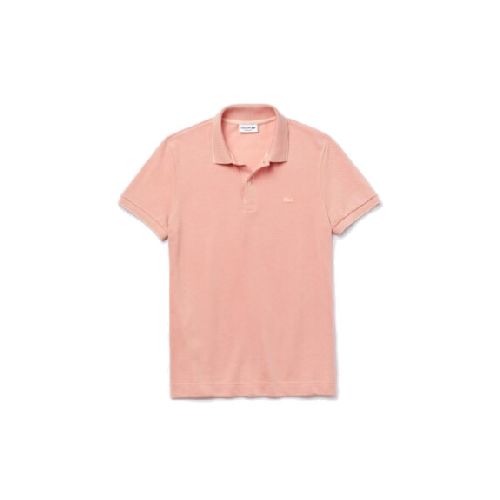 REMERA LACOSTE PIQUE CAVIAR - Salmon