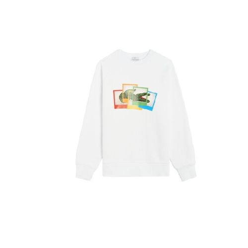 BUZO LACOSTE X POLAROID - White