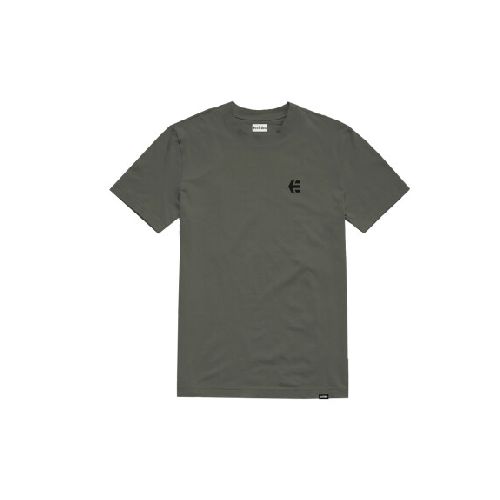 REMERA etnies TEAM EMB - MILITARY/BLACK