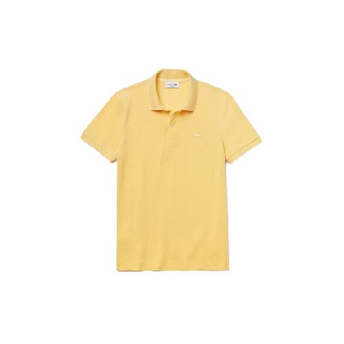 REMERA LACOSTE PIQUE CAVIAR - Yellow