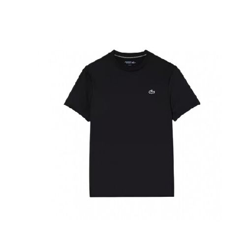 Remera Deportiva De Jersey Elastizado Ultra Dry LACOSTE - BLACK