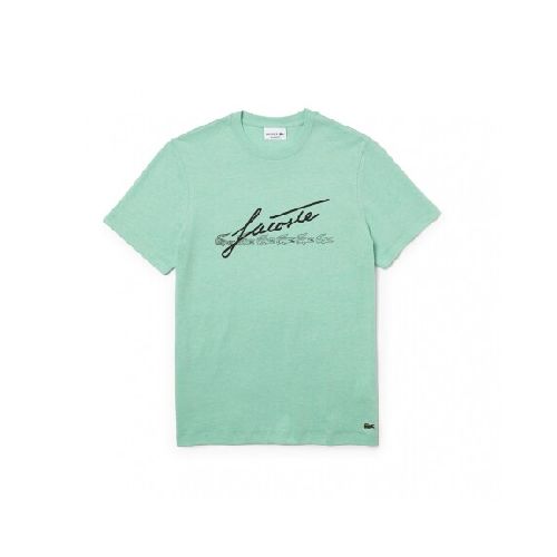 REMERA LACOSTE SIGNATURE AND CROCODILE - HCV