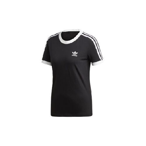 REMERA adidas 3-STRIPES - Black/White