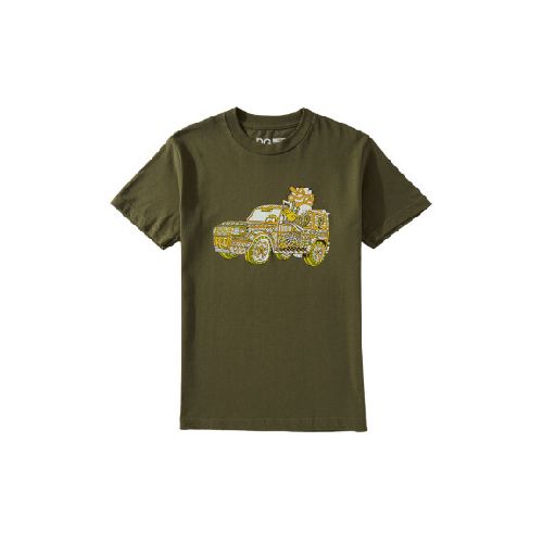 REMERA LRG 4FER GRAPHIC - Green/Multco