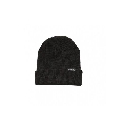 GORRO EMERICA LOGO CLAMP BEANIE - Black