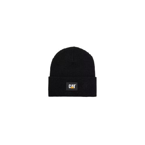 GORRO CATERPILLAR LABEL CUFF BEANIE - Black