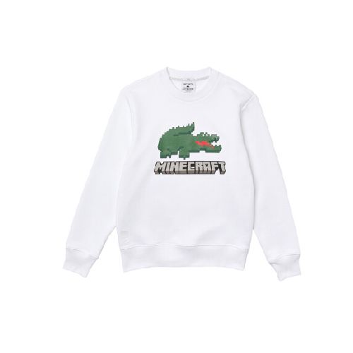 BUZO LACOSTE X MINECRAFT - White