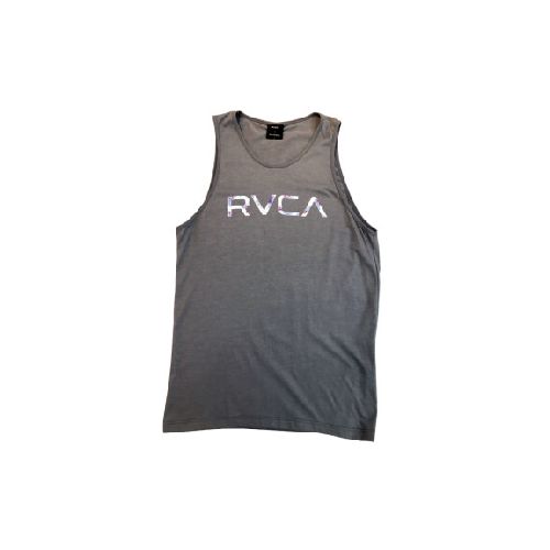 MUSCULOSA RVCA MCFLORAL SINGLET - Grey