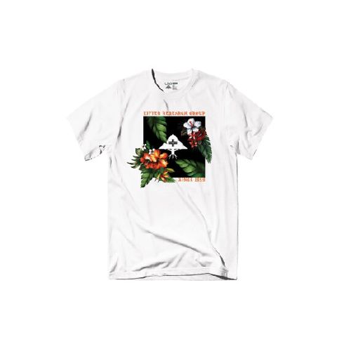 REMERA LRG TROPICS - White/Multco