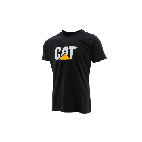 REMERA CATERPILLAR ORIGINAL FIT LOGO TE - BLACK