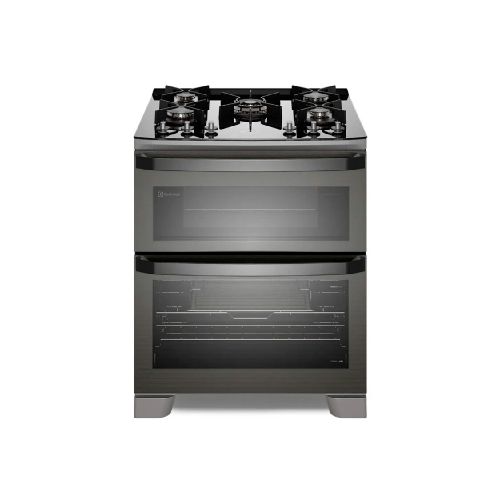 Cocina 5 Hornallas Doble horno mesada vidrio Electrolux FE5AD