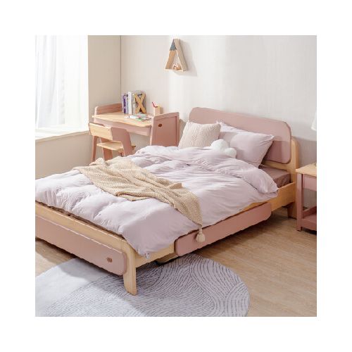 CAMA INFANTIL BARBA AZUL Rosa 1,5 PLAZAS