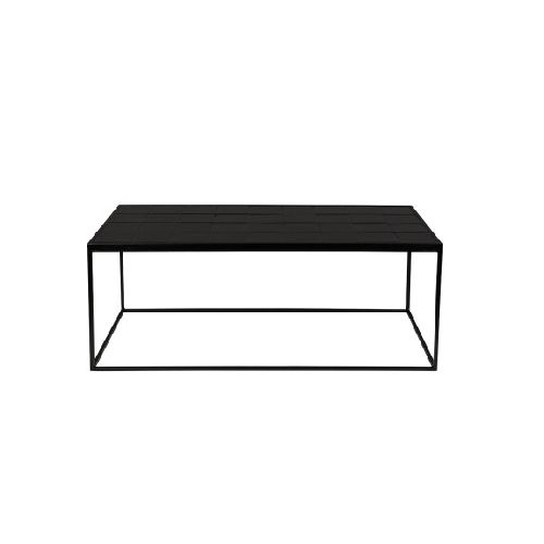 Mesa de centro GLAZED Negro