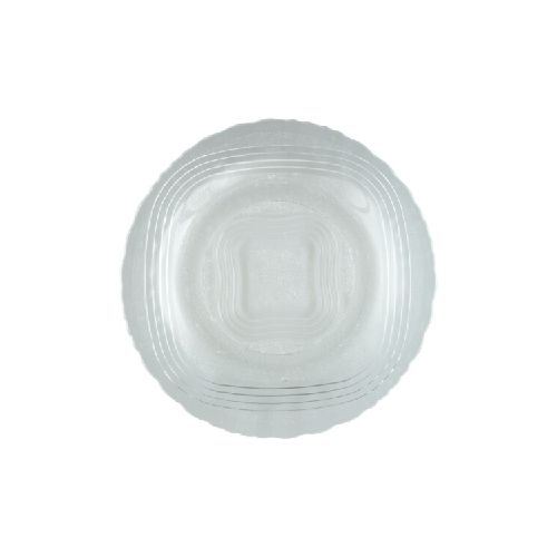 PLATO LLANO POSTRE LINEA CRYSTAL - Sin color