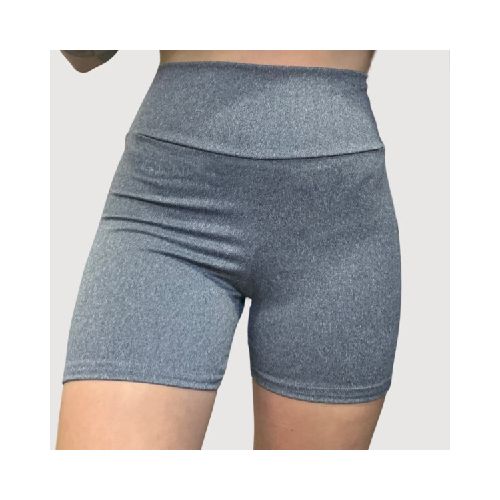 CALZA CORTA LYCRA - GRIS