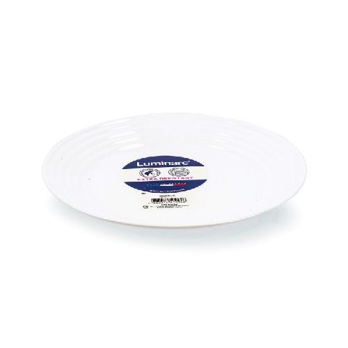 PLATO POSTRE BLANCO HARENA 19 CM - BLANCO