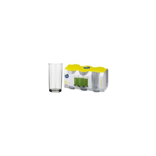 VASO REFRESCO CYLINDER 300ML NADIR X 6 - Sin color