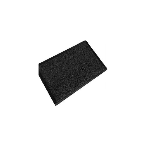 FELPUDO ALFOMBRA RULO 48X67CM - NEGRO