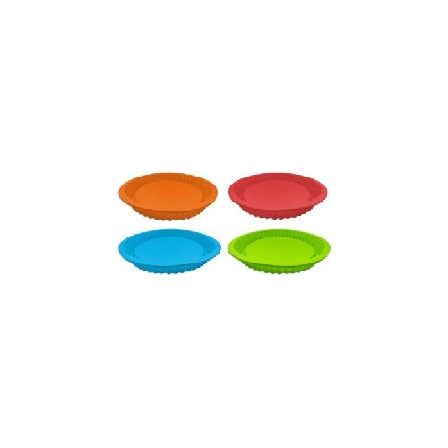 MOLDE DE SILICONA PARA TARTA 27CM - MULTICOLOR