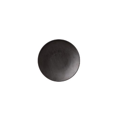 PLATO POSTRE TRAMONTINA PORCELANA 21CM - NEGRO