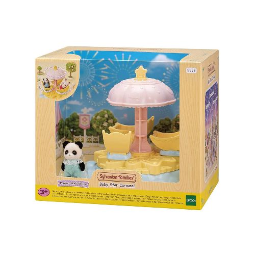 Casa de muñecas con carrusel Baby Star de Sylvanian Families