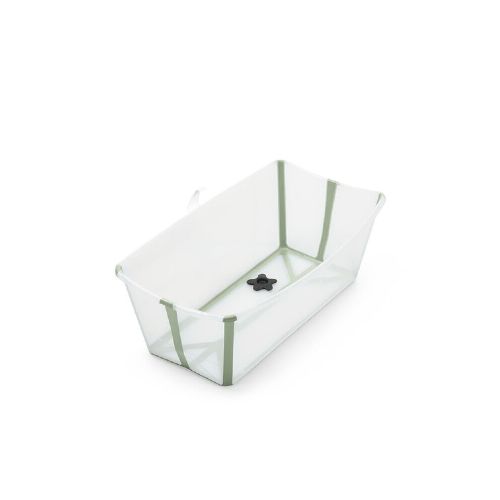 Bañito Plegable Flexi bath stokke - transparente verde